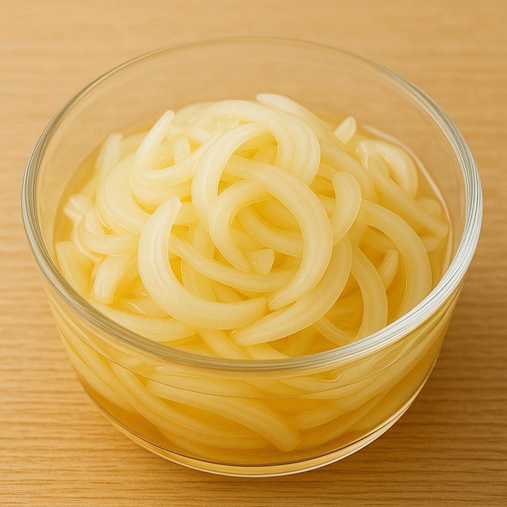 新玉ねぎの甘酢漬け