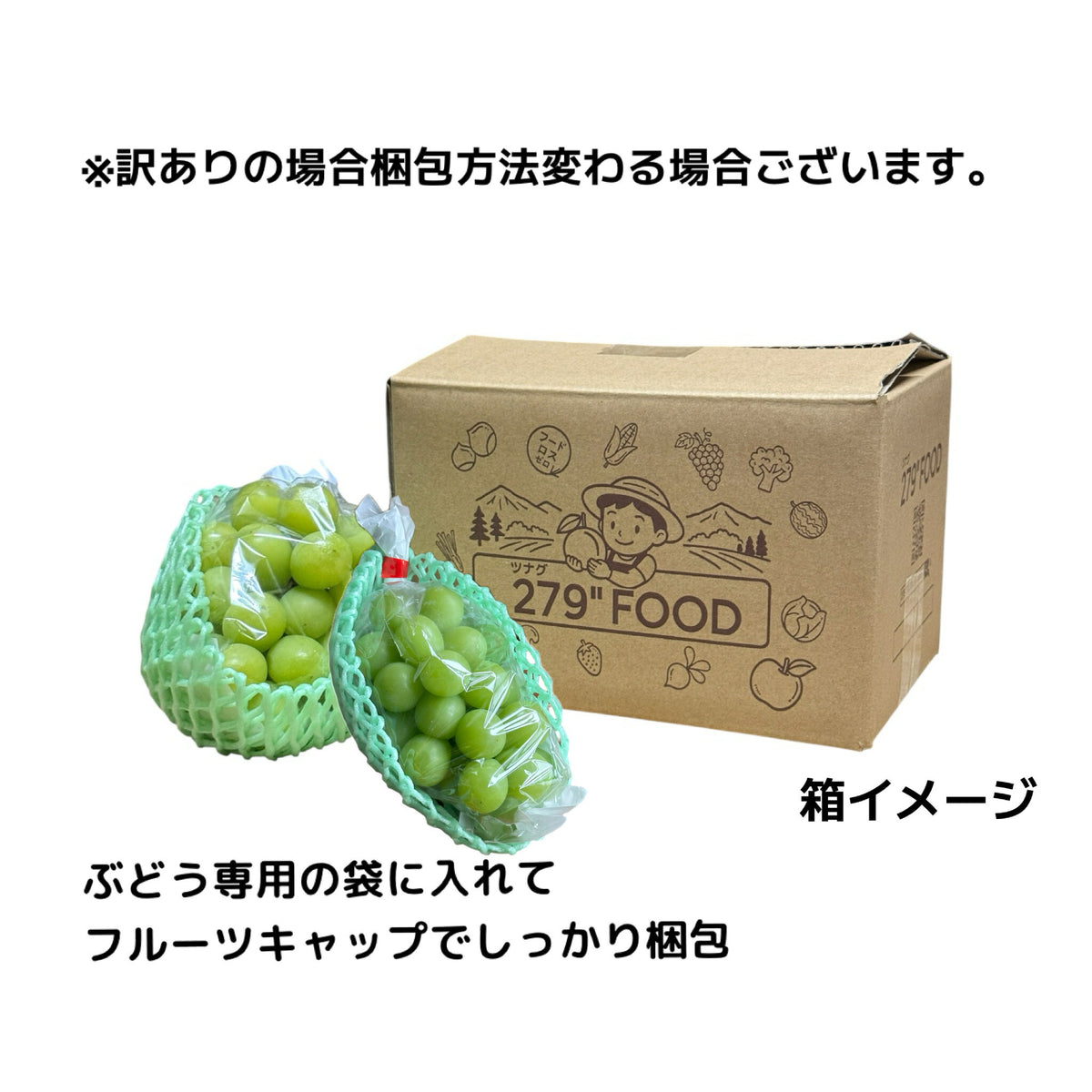 信州産訳ありシャインマスカット
